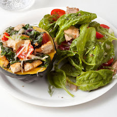 Tofu-Stuffed Acorn Squash