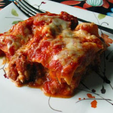 Three Layer Cheesy Lasagna