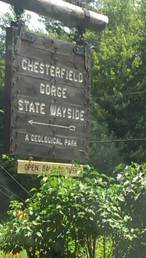 Chesterfield Gorge in Chesterfield, NH