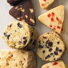Chocolate, Walnut, and Cranberry Coins
