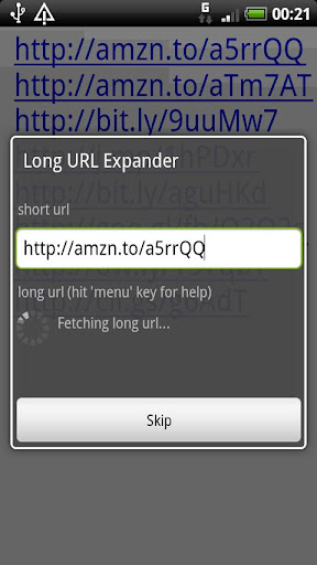 Long URL Expander Preview