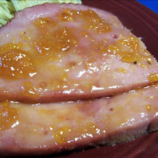 Golden Glazed Ham