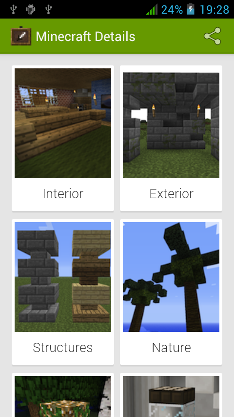 Android application Details for Minecraft screenshort