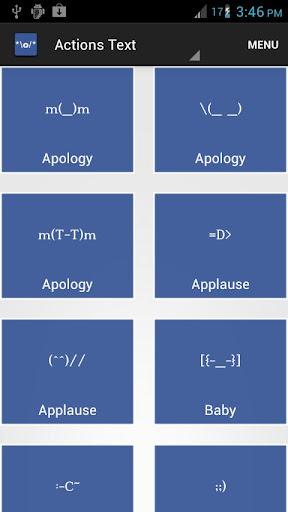 Ascii Emoticons