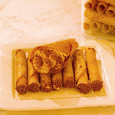 Mocha Cigars with Coffee Cream
