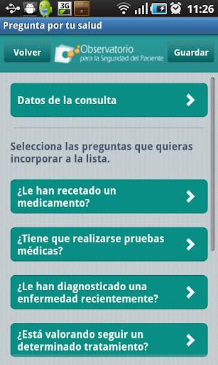 Pregunta por tu salud