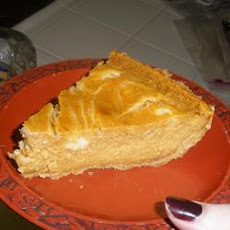 Pumpkin Swirled Cheese Cake