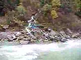 Heli pick up
