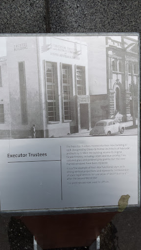 Executor Trustees Plaque