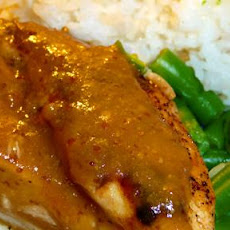 Apple-Orange Glazed Chicken for Two