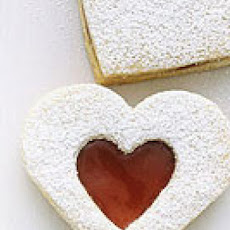 Cornmeal Linzer Hearts