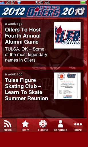Tulsa Oilers Mobile