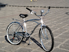 Bicicleta Retro Plateada