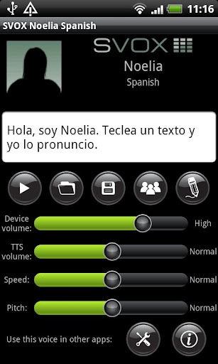 SVOX Spanish Noelia Trial