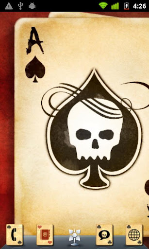 Ace of Spades Skull Theme