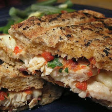 Chicken and Roasted Pepper Panini