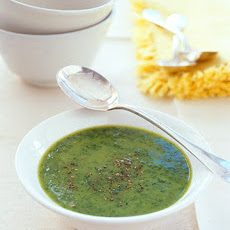 Pureed Spinach-Potato Soup