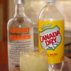 Absolut(ely) Mandrain Vodka & Tonic
