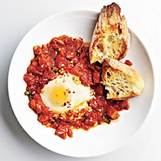 Marinara Poached Eggs