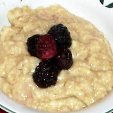 Diabetic Maple and Ginger Oatmeal