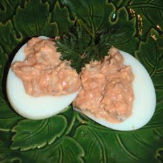 Sardine Stuffed Eggs (Huevos Picantes)