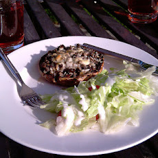 Grilled Stuffed Portabella Mushrooms