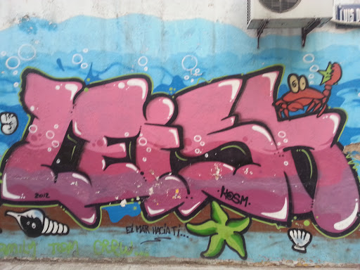 Leish, Graffiti