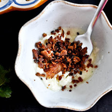 Grilled Corn with Bacon Butter and Cotija Cheese