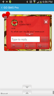 How to download GO SMS THEME/RedBrownValentine lastet apk for laptop