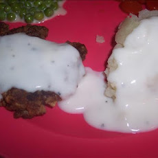 Country Fried Steak and Milk Gravy