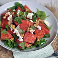 Watermelon, Ricotta Salata and Sumac Salad
