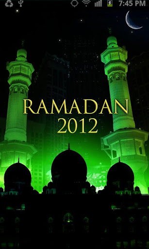 Ramadan Calendar 2012