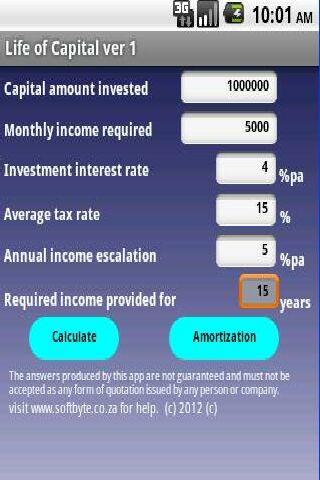 Life of Capital