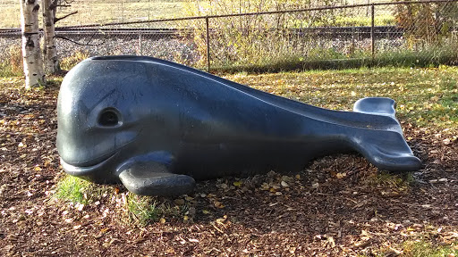 Beached Whale Sculpture