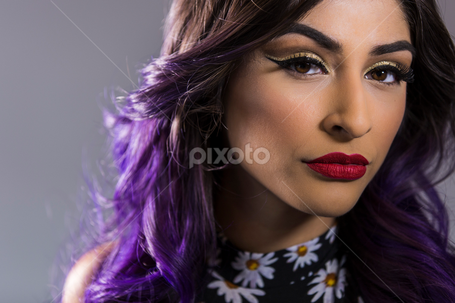 Love The Purple Hair Portraits Of Women People Pixoto