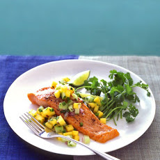Salmon with Mango Salsa