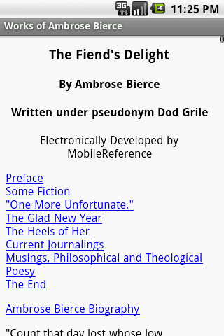 【免費書籍App】Works of Ambrose Bierce-APP點子