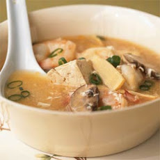 Hot and Sour Soup with Shrimp
