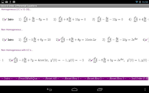 Differential Equations II