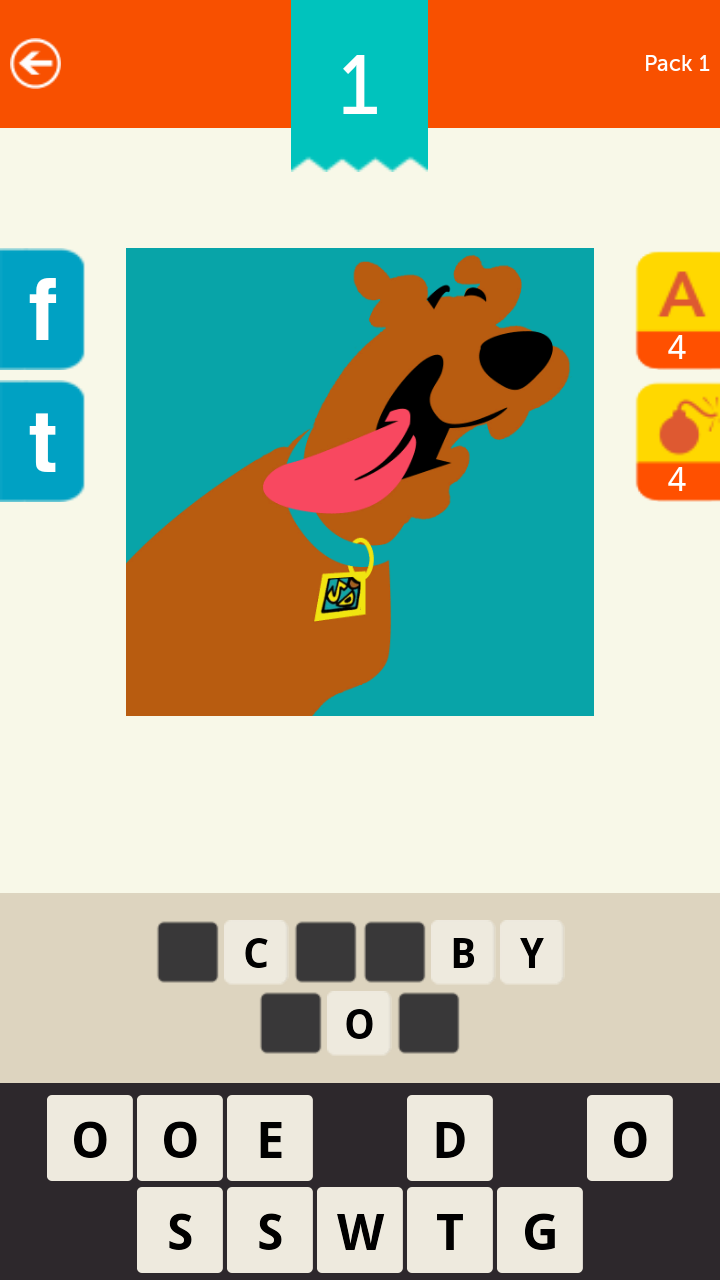 Android application Cartoon Quiz ~ Guess Cartoons! screenshort