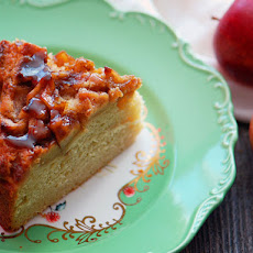 Maple Cake with Brown Butter Apples