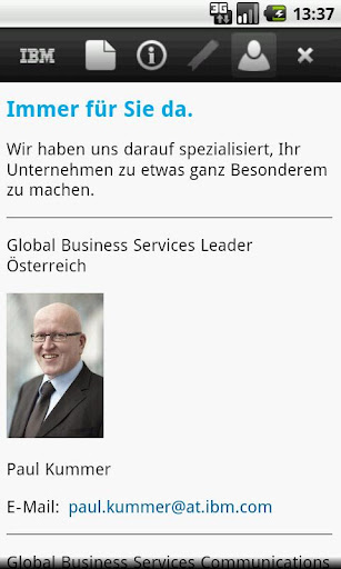 【免費商業App】IBM Austria - GBS-APP點子