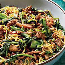 Asian Noodles with Roast Pork