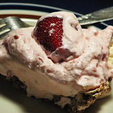 Fluffy Strawberry Meringue Pie
