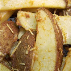 Oven Fried Parmesan Potatoes