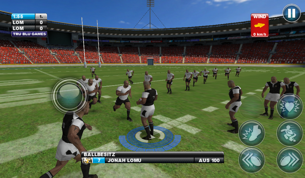 Android application Jonah Lomu Rugby: Quick Match screenshort