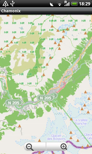 Chamonix Street Map