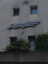 Wave Sculpture On Wall