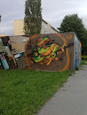 Tree Frog Graffiti