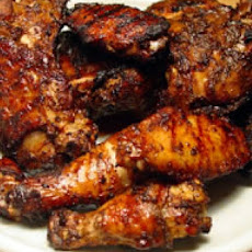 Barbecued Fried Wings